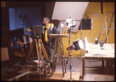 Jean Claude Vallet en tournage image par image